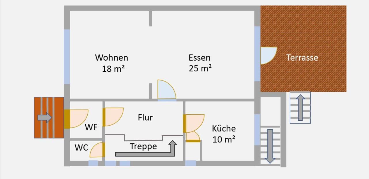 Ferienhaus Scholien Villa Otterndorf Eksteriør bilde